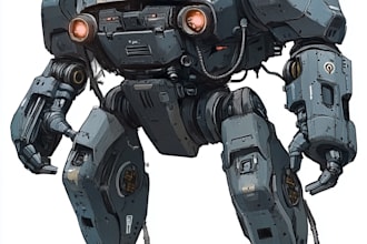 high quality robot, mecha concepts