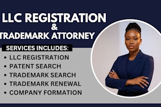 us trademark, llc formation, uspto filling and ein assistance