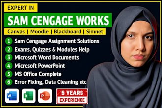 do your sam cengage, capstone, simnet projects in ms access, word, ppt