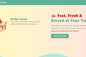build a responsive react portfolio and any business website