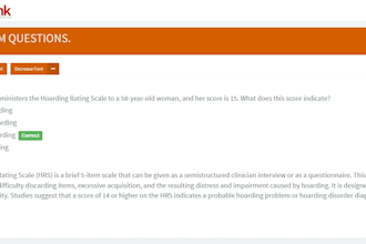 do fitzgerald modules, apea and sherpath assessments