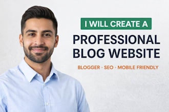 build custom website development in blogger