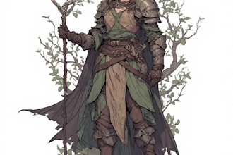 dnd character art and dnd character