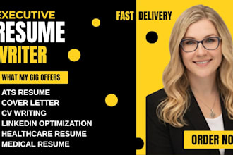 write, edit, and format your professional resume and CV