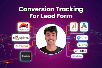 track conversions for wpforms ninjaforms jotform typeform