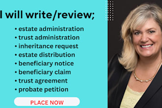 resolve inheritance matters, beneficiary claim, trust issues, and probate claims