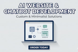 develop ai website, ai chatbot, custom ai website development, ai software