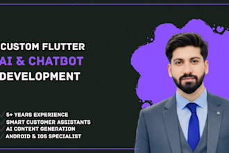 develop custom ai chatbots and integrate openai into your flutter app