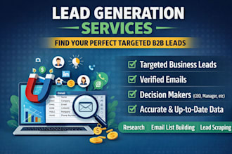 do b2b lead generation and build targeted email list