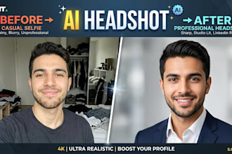 create professional ai headshots