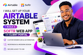 be your airtable crm softr portal mvp consultant expert