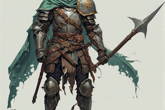 dnd character art and dnd character art