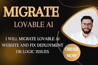migrate lovable ai website fix deployment or logic issues copy lovable