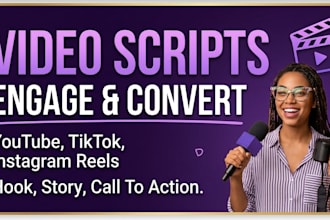 research and write viral scroll stopping scripts