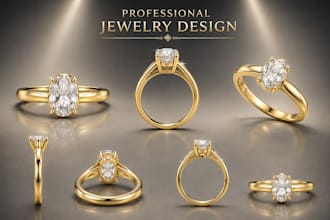 professionally design custom jewelry in 3d cad for rings, bracelets, and more