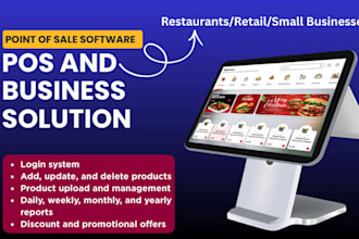 develop a complete pos system for your retail store and restaurant