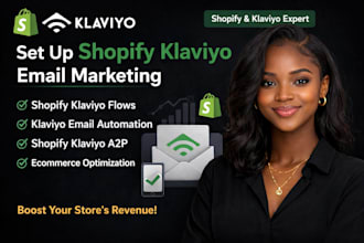 set up shoify klaviyo email marketing shopify kalviyo flows shopify klaviyo a2p