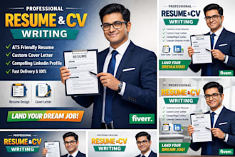 write ats friendly resume cv and cover letter