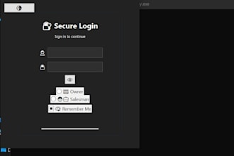 do pos system using python and mysql