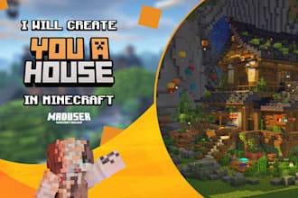 create you a house in minecraft