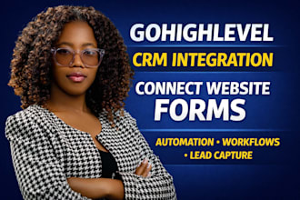 integrate your website forms with gohighlevel crm and automation