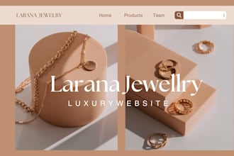 build squarespace jewelry brand website luxury accessories website jewelry shop