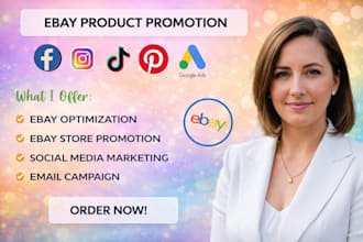 ebay promotion ebay marketing ebay listing SEO to boost ebay traffic and sales
