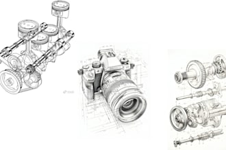 create uspto compliant patent drawing and patent illustration