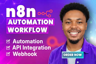 develop n8n automation, n8n workflow, ai automation, or n8n ai agent