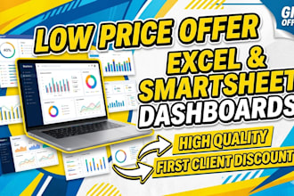 build professional smartsheet and excel dashboards with automation