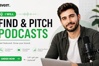 do podcast research and outreach for your brand