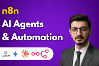 develop n8n automation, n8n workflow, ai automation, or n8n ai agent