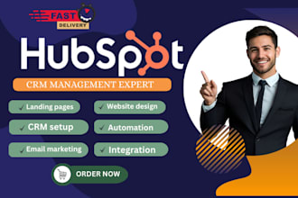 setup hubspot email marketing campaign setup crm management