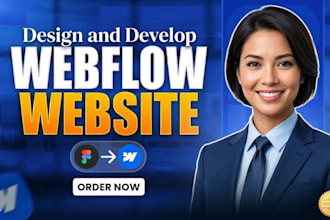 design a webflow website, figma to webflow, webflow expert
