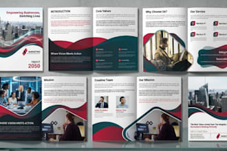 create annual report, white paper, company profile, pitch deck, blockchain nft