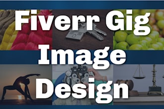 create a unique fiverr gig image human designed