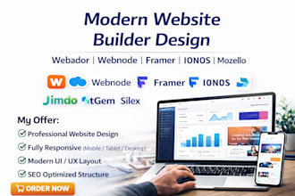 webador mozello ionos webnode jimdo xtgem silex infomaniak framer sitebuilder