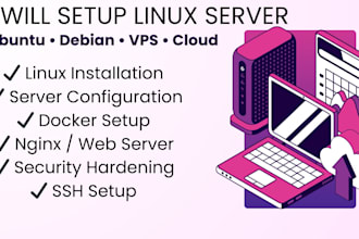 install and configure a linux server