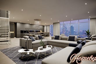 create 3d floor plan and interior design from your 2d drawings using homebyme