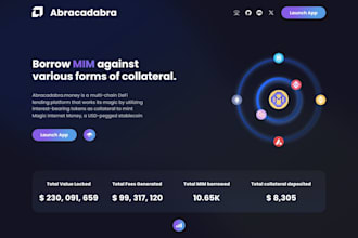 design landing page for crypto trading UI UX startup saas