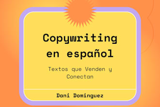 be your professional spanish copywriter