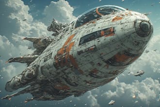 sci fi illustration and sci fi art