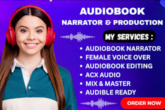 edit and narrate your audiobook voice over for acx audible standards