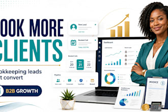 generate book keeping leads appointment setting b2b leads finance automation
