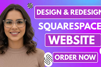 do squarespace business website design and squarespace website redesign