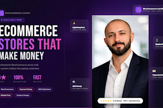 design and develop a professional woocommerce store for your business