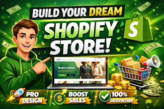 professionally dropshipping design  shopify store