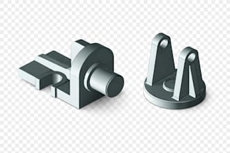 create cnc cad, product cad, 3d model, 3d printing and laser cutting designs