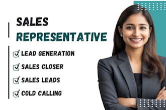 sales rep sales closer lead generation sales representative