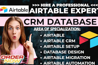 set up airtable CRM workflow airtable softr crm system